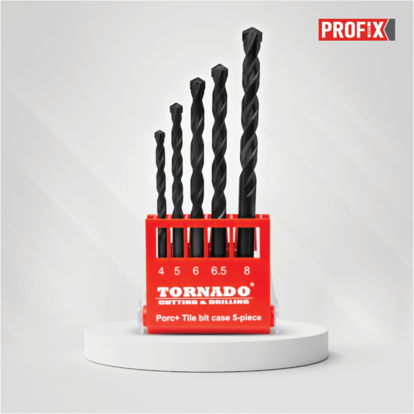 Profix Masonry Drills bit 5 Set - 4mm-8mm